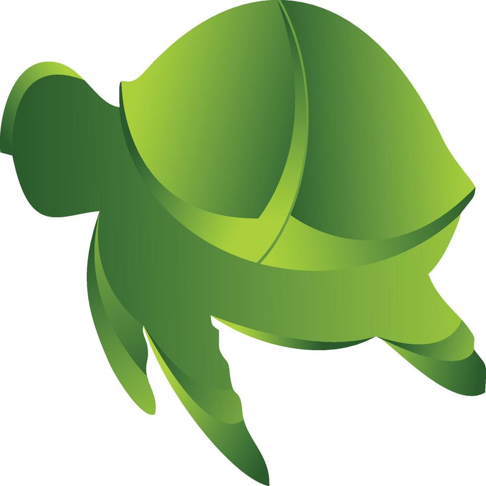 vecteur de logo de tortue