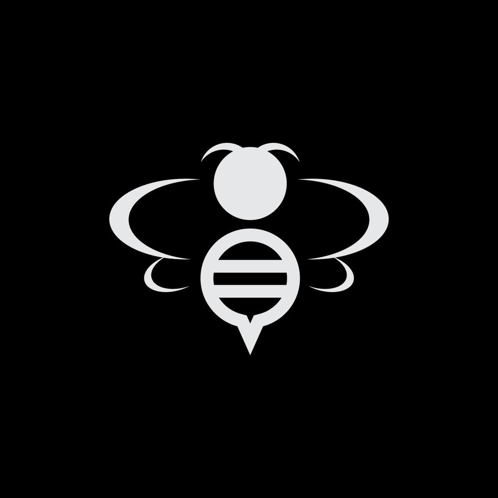 téléchargement gratuit de vecteur de logo d'abeille