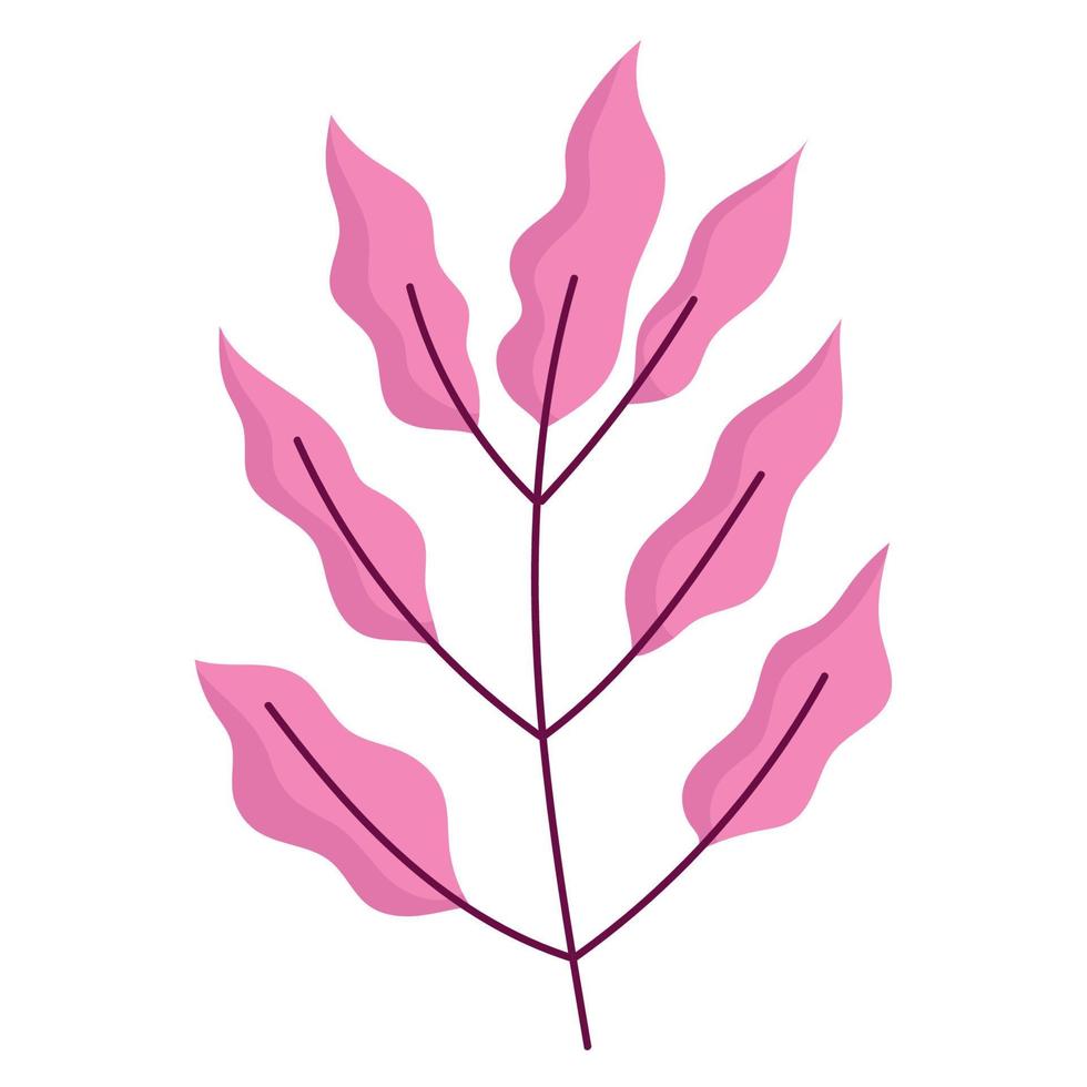 icône de la branche de la plante vecteur