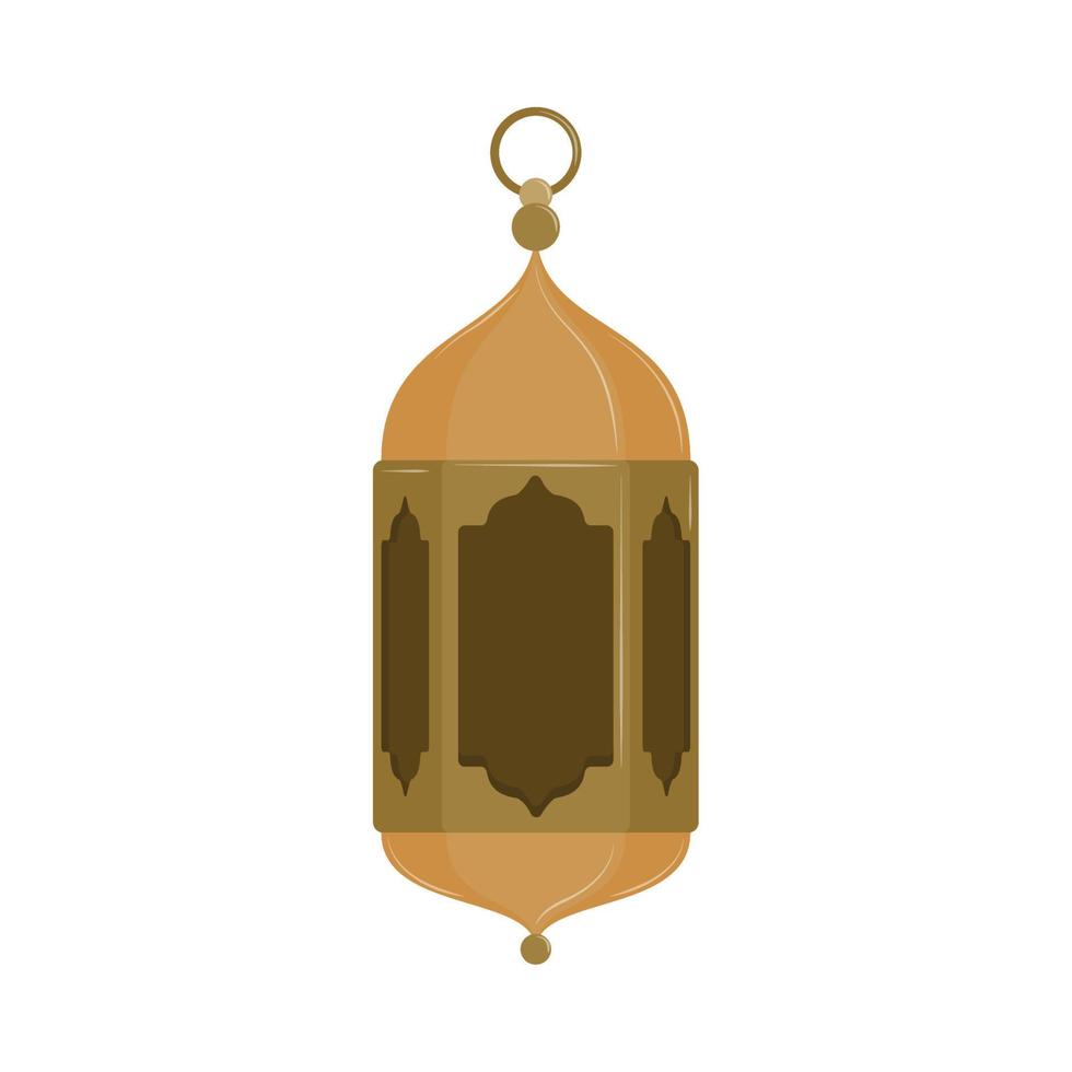 icône de lanterne arabe vecteur