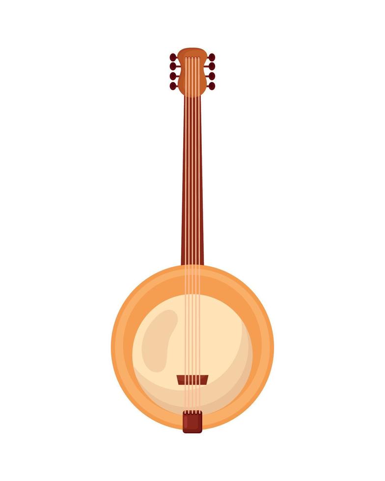 instrument de musique banyo vecteur