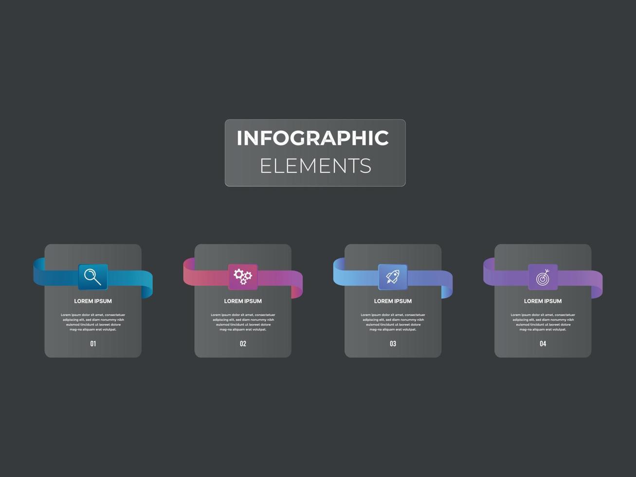 infographie de présentation d'entreprise modèle de conception de vecteur 3d abstrait. peut être utilisé pour la mise en page du flux de travail, le diagramme, le rapport annuel, la conception Web, la bannière créative, le vecteur d'étiquette