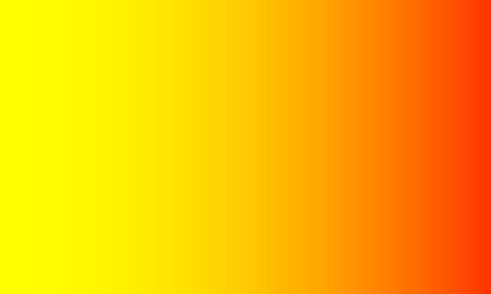 fond dégradé. jaune et orange. style abstrait, simple, gai et propre. adapté à l'espace de copie, au papier peint, à l'arrière-plan, à la bannière, au dépliant ou à la décoration vecteur