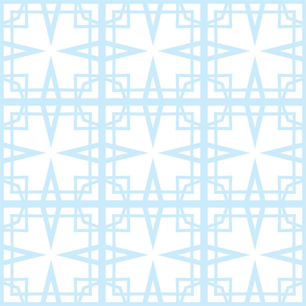 conception de fond de motifs géométriques sans soudure bleu. motif d'art en ligne abstrait pour papier peint vecteur