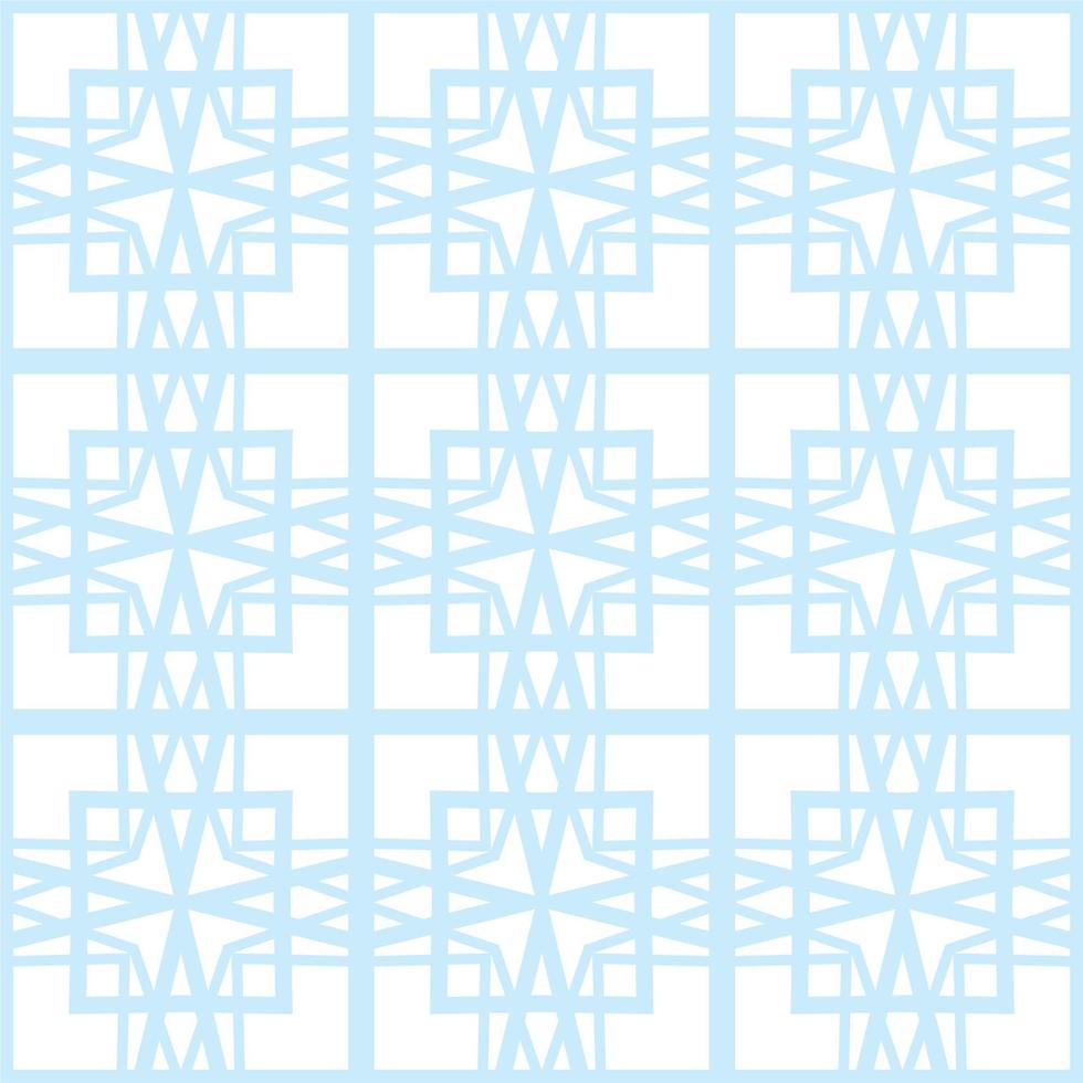 conception de fond de motifs géométriques sans soudure bleu. motif d'art en ligne abstrait pour papier peint vecteur