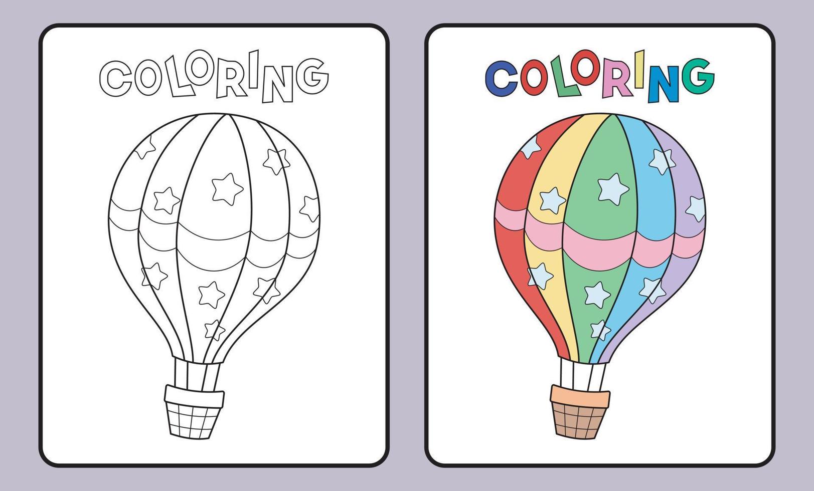 apprendre la coloration pour les enfants et l'école primaire. vecteur