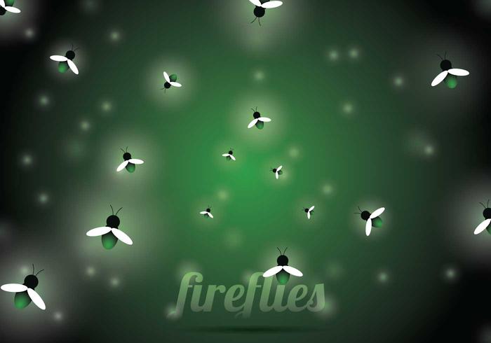 Fond de vecteur Firefly