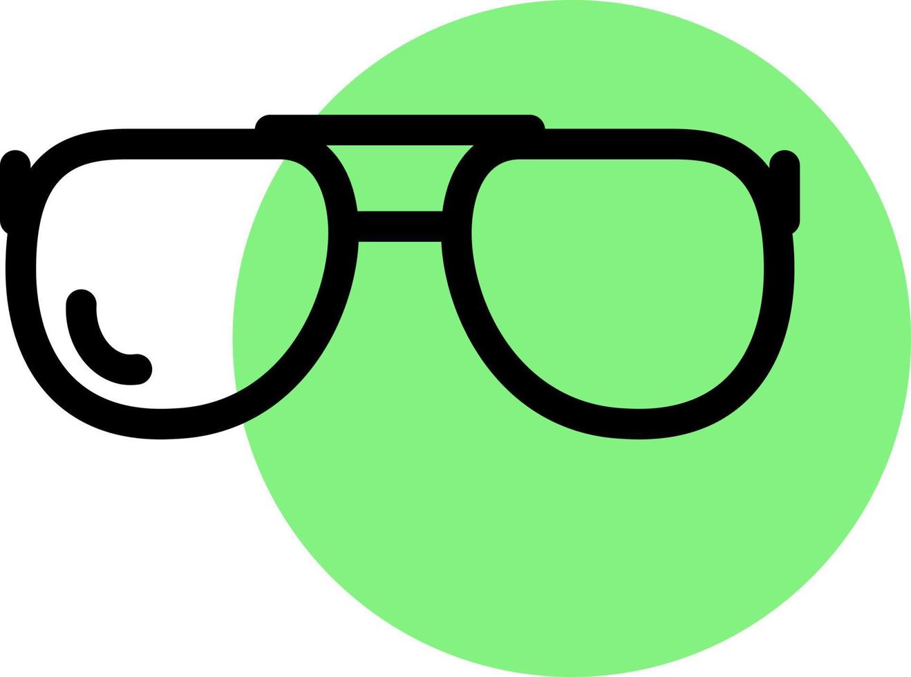 icône de ligne de voyage de lunettes. vecteur