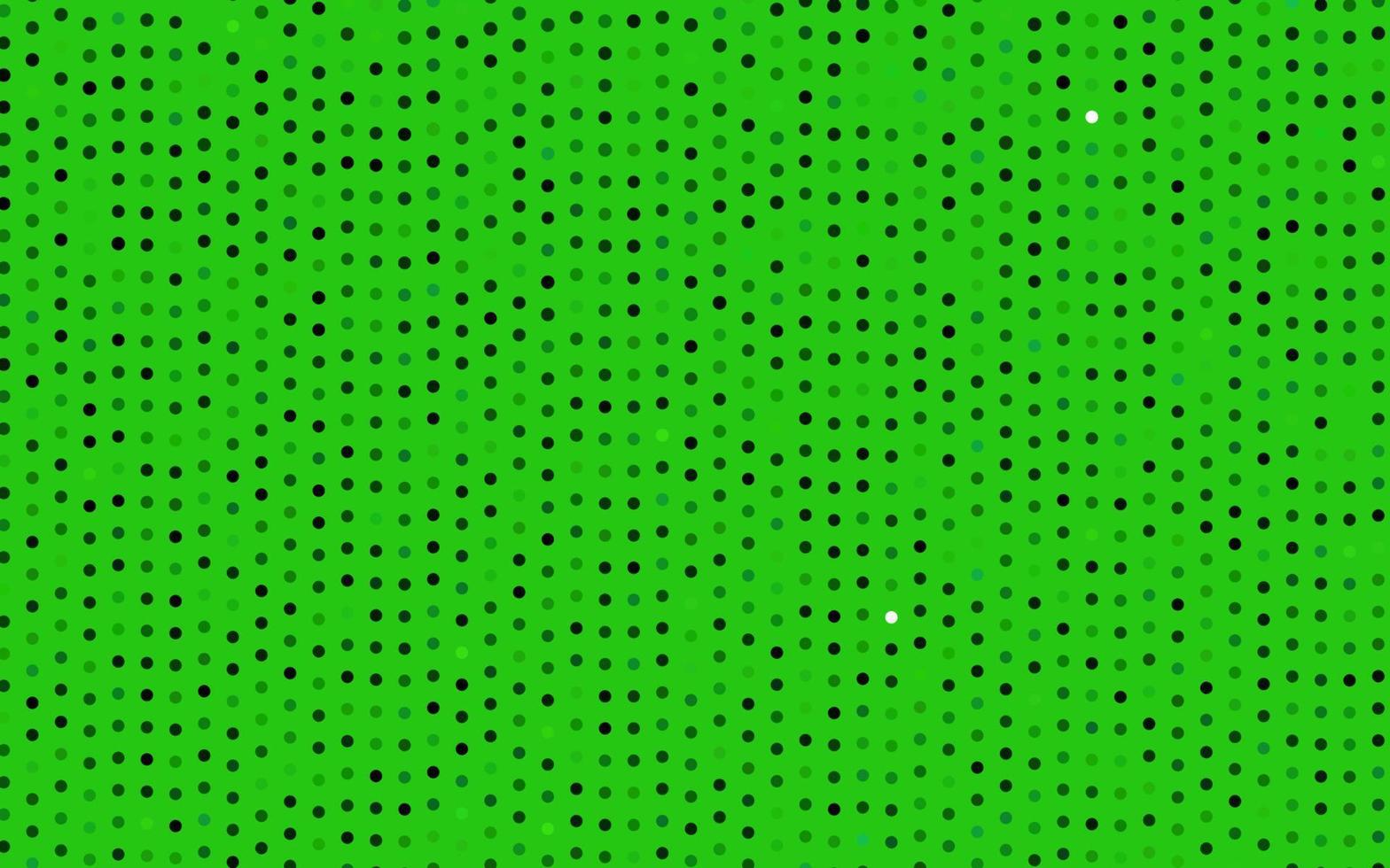 modèle vectoriel vert foncé avec des sphères.