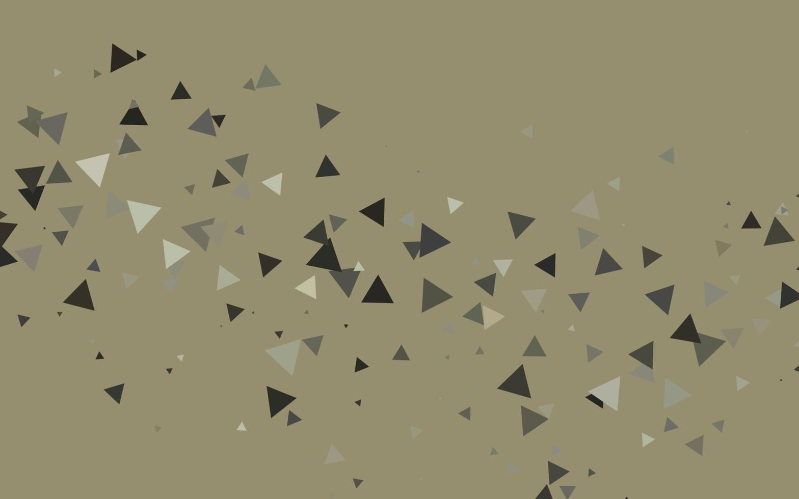 disposition vectorielle noir clair avec des lignes, des triangles. vecteur