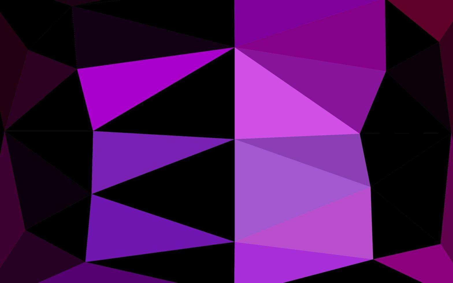 vecteur violet clair brillant fond triangulaire.