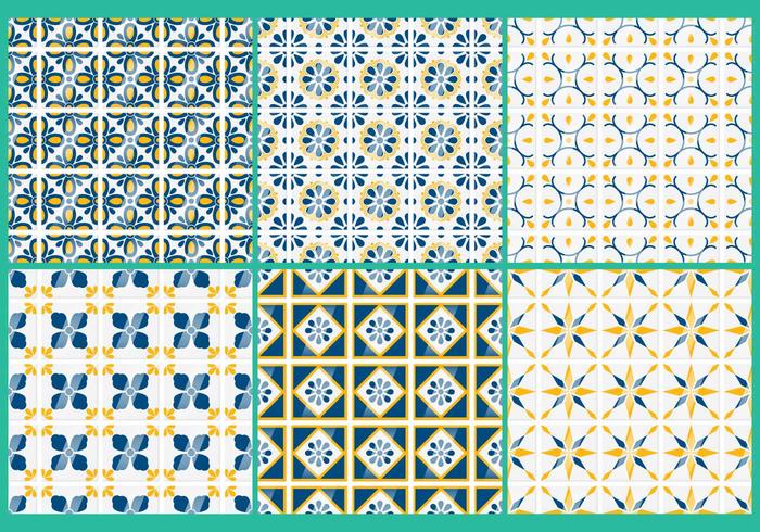 Motifs vectoriels de Talavera vecteur