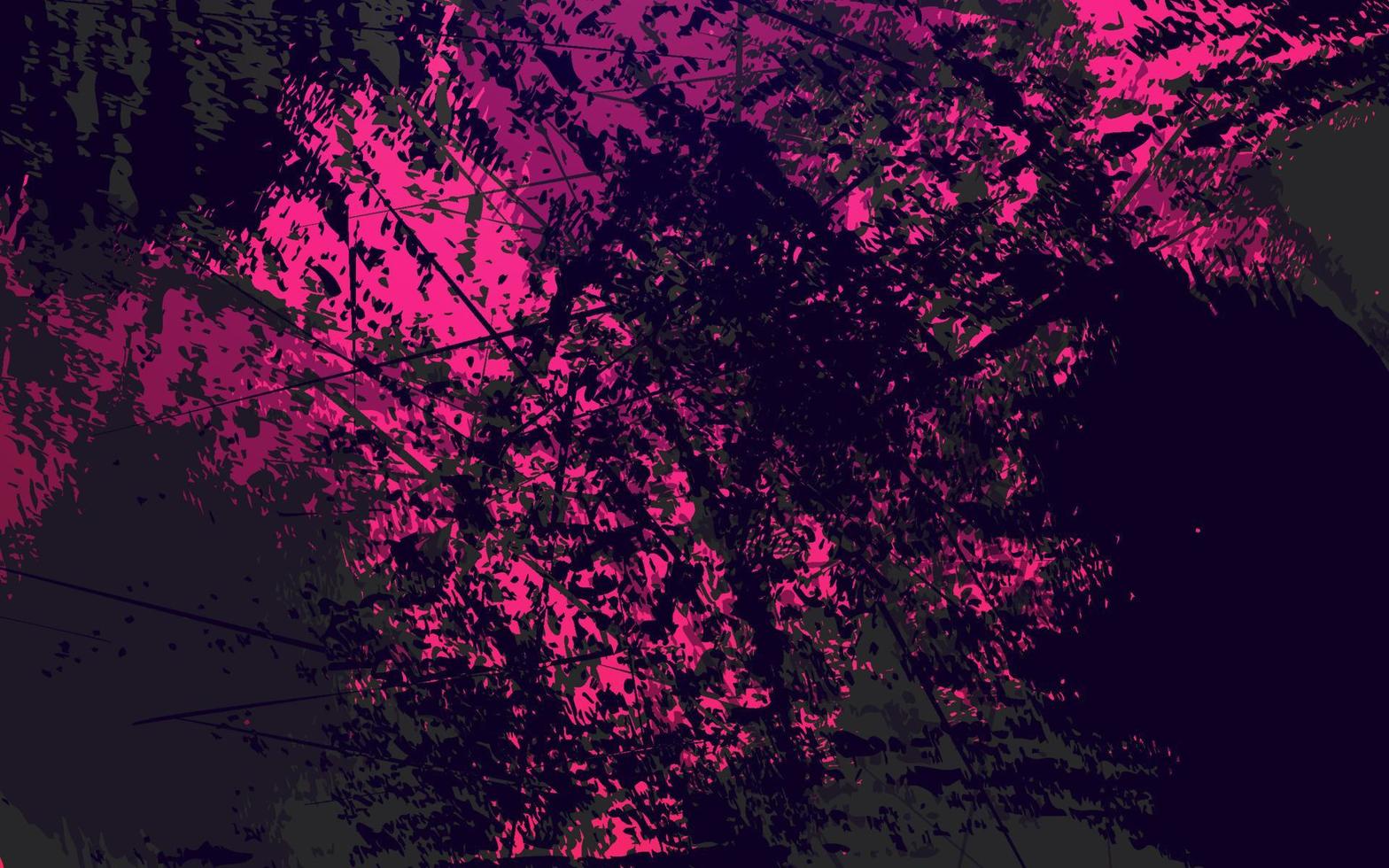 abstract grunge texture fond de couleur noir et magenta vecteur