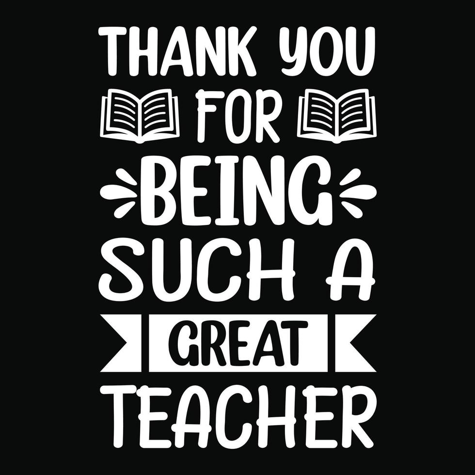 merci d'être un si bon professeur - le professeur cite des t-shirts, des typographies, des graphiques vectoriels ou des affiches. vecteur