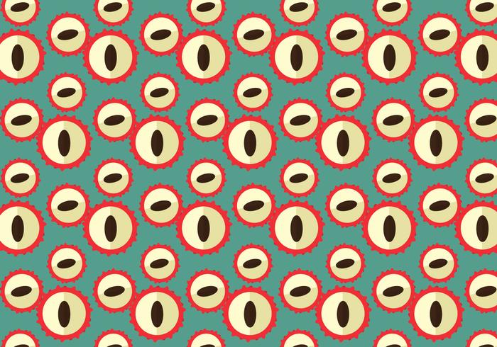 Free Vector Lychee Pattern # 2