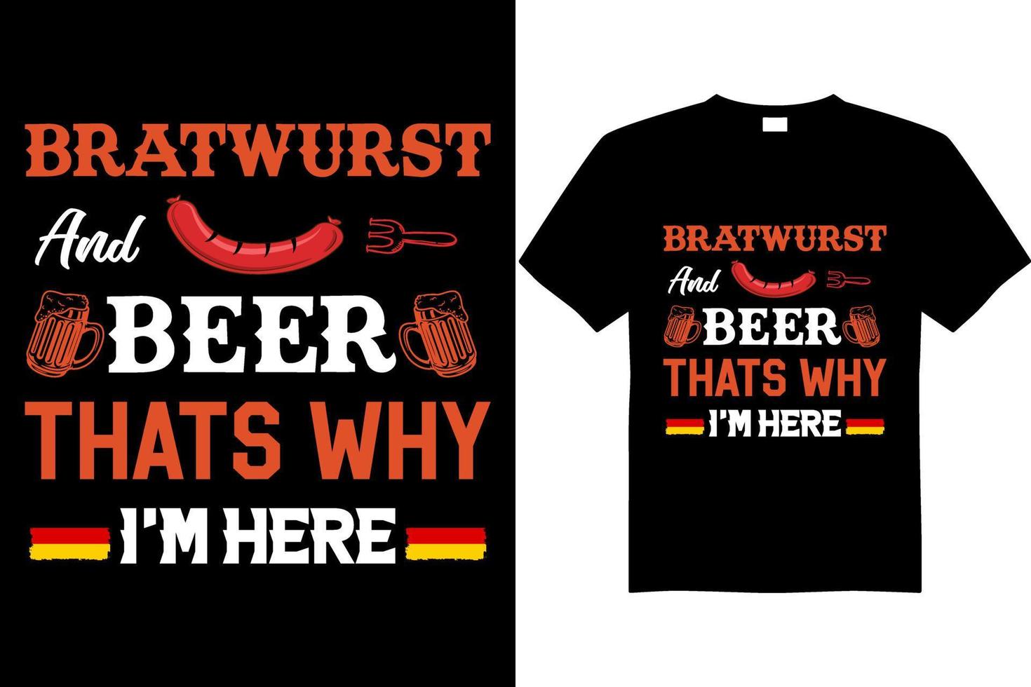 vecteur de conception de t-shirt oktoberfest