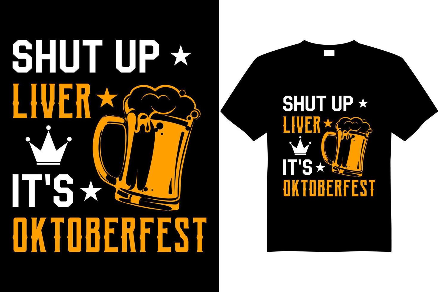 vecteur de conception de t-shirt oktoberfest