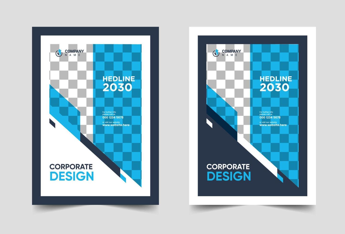 rapport annuel brochure flyer design vecteur dépliant présentation couverture business magazine templates
