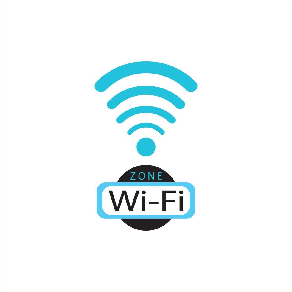 conception de vecteur de logo icône wifi