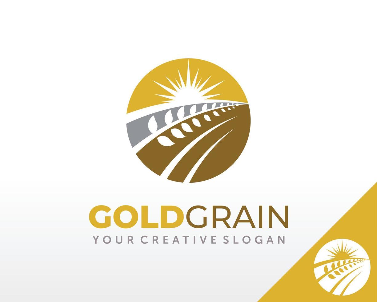 création de logo de ferme. vecteur de conception de logo agricole