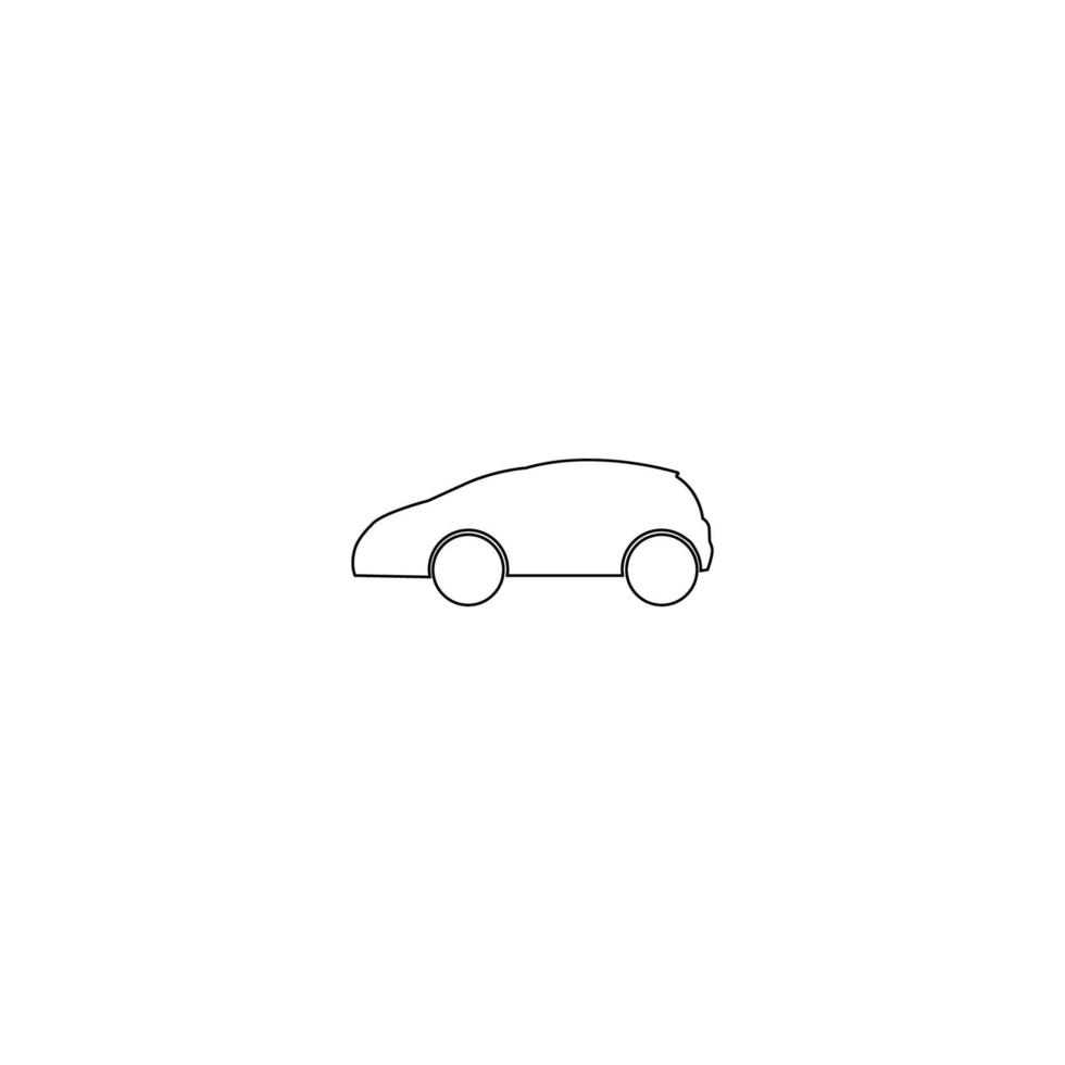 vecteur d'illustration d'icône de voiture