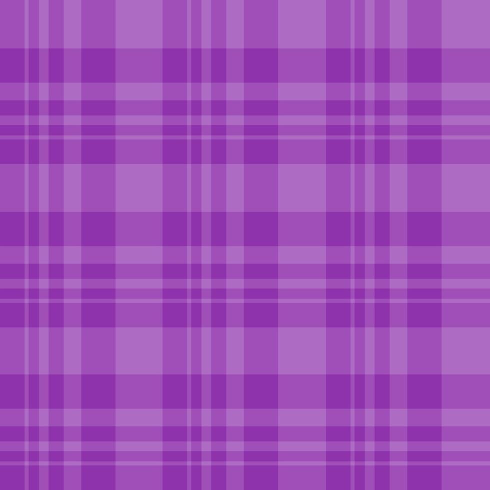 motif sans couture dans de superbes couleurs violettes vives pour le plaid, le tissu, le textile, les vêtements, la nappe et d'autres choses. image vectorielle. vecteur