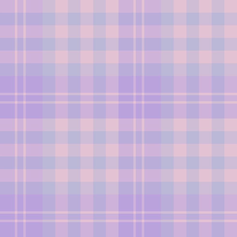 motif sans couture dans de superbes couleurs violet pastel et rose clair pour plaid, tissu, textile, vêtements, nappe et autres choses. image vectorielle. vecteur