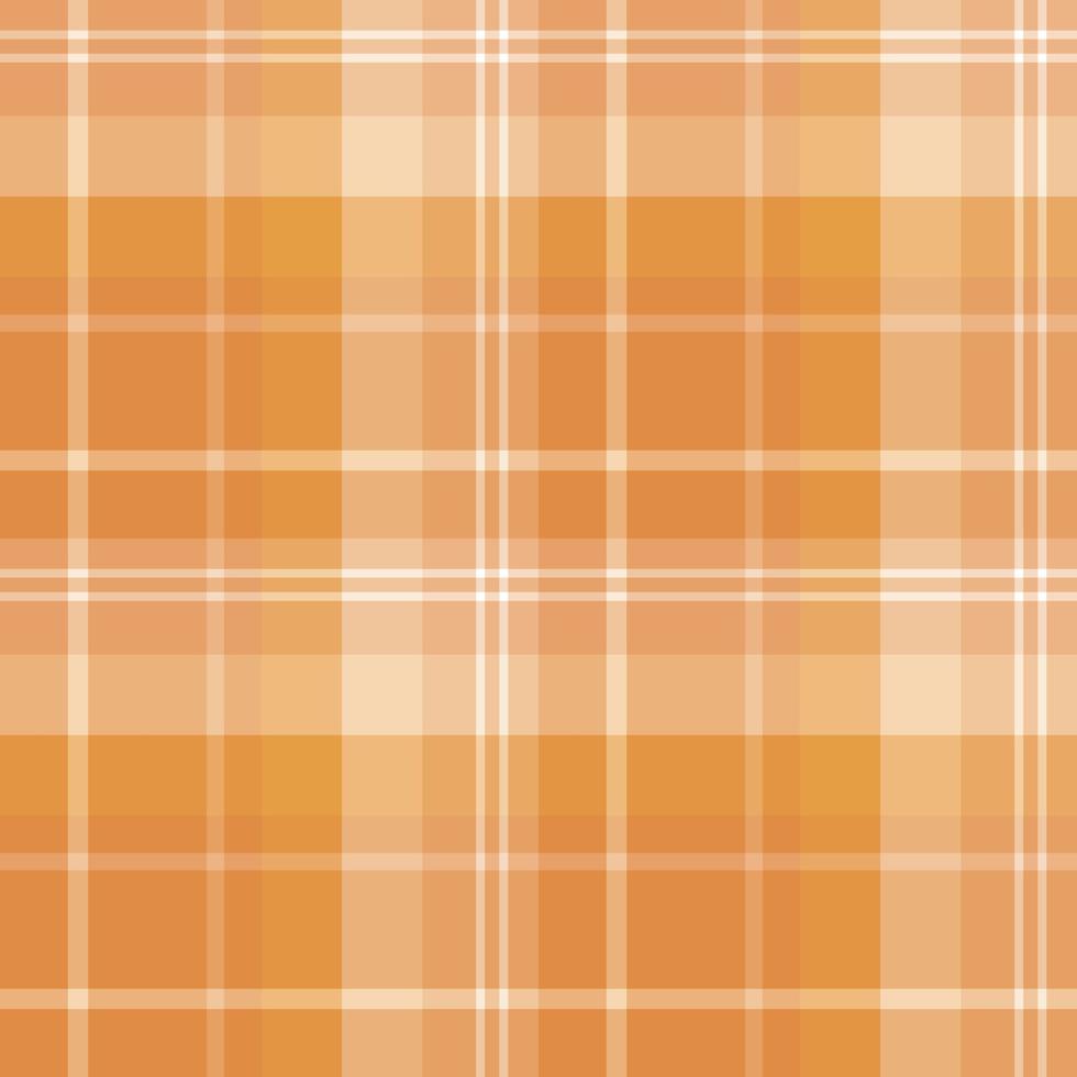 motif sans couture dans de belles couleurs orange intéressantes pour le plaid, le tissu, le textile, les vêtements, la nappe et d'autres choses. image vectorielle. vecteur