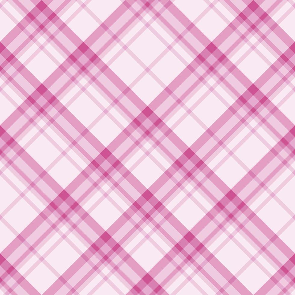 motif sans couture dans de magnifiques couleurs rose clair et foncé pour plaid, tissu, textile, vêtements, nappe et autres choses. image vectorielle. 2 vecteur