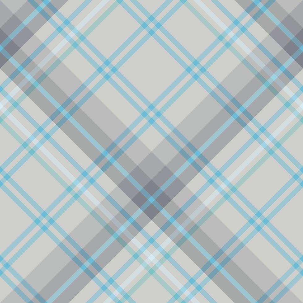 modèle sans couture dans des couleurs gris clair et bleu vif pour plaid, tissu, textile, vêtements, nappe et autres choses. image vectorielle. 2 vecteur