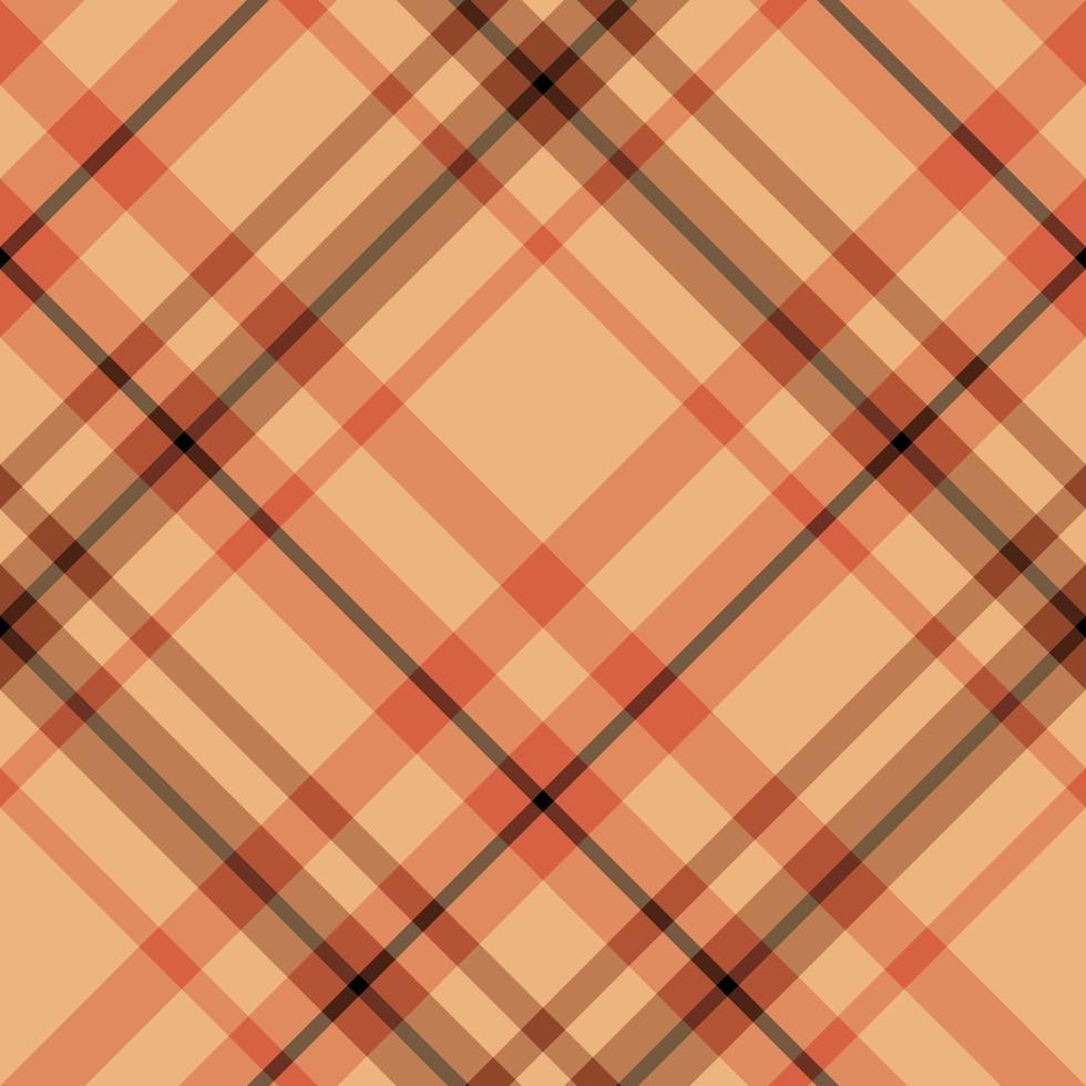 modèle sans couture dans de merveilleuses couleurs créatives orange et noires pour plaid, tissu, textile, vêtements, nappe et autres choses. image vectorielle. 2 vecteur