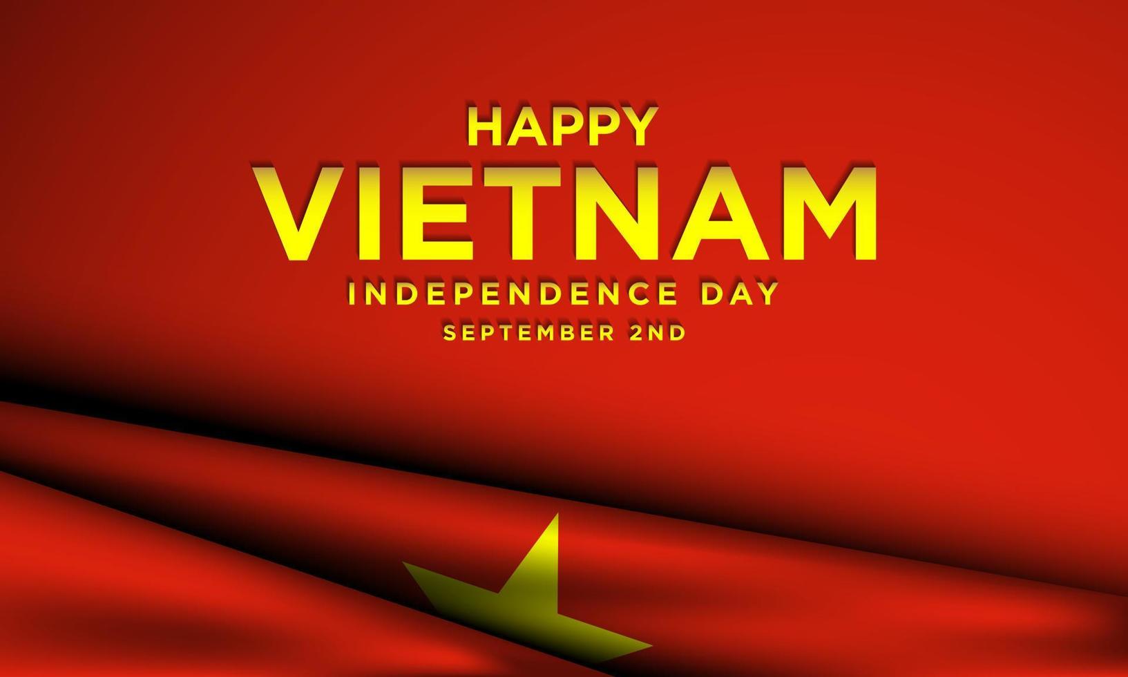 conception de fond de la fête de l'indépendance du vietnam. vecteur