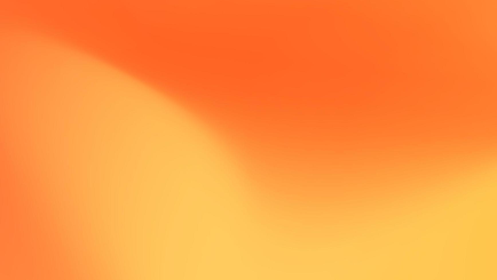 couleur de dégradé de vecteur de fond élégant abstrait orange