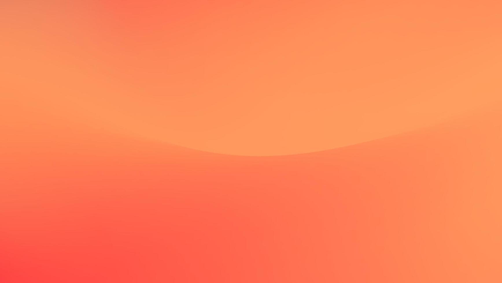 couleur de dégradé de vecteur de fond élégant abstrait orange