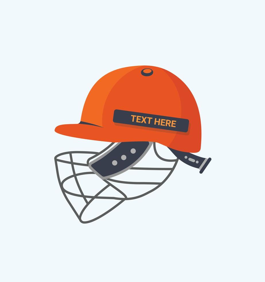 conception d'illustrations de casque de cricket créatif moderne, conception créative colorée, avec clipart et téléchargement de vecteur premium.