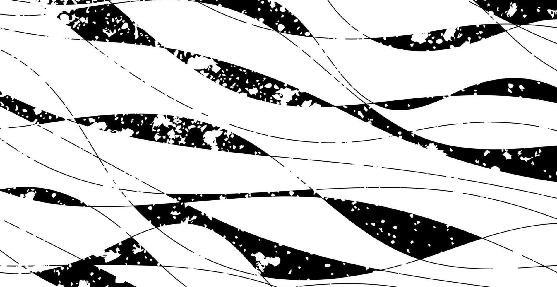 fond de lignes grunge. lignes dessinées à la main. vague de motif abstrait lisse. texture de bande grunge. illustration vectorielle eps 10 vecteur