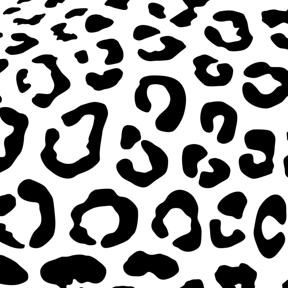 motif de motifs familiaux de guépard, léopard ou jaguar grand chat. série d'impression animale. illustration vectorielle vecteur