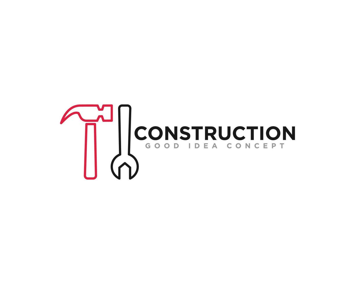 construction bâtiment logo icône vecteur de conception