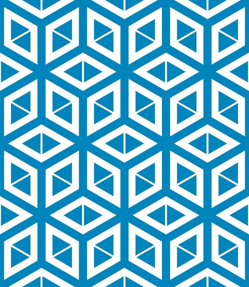 hexagone de ligne mince de fantaisie abstraite, motif géométrique sans soudure de triangle. mosaïque créative, fond de carreaux. vecteur