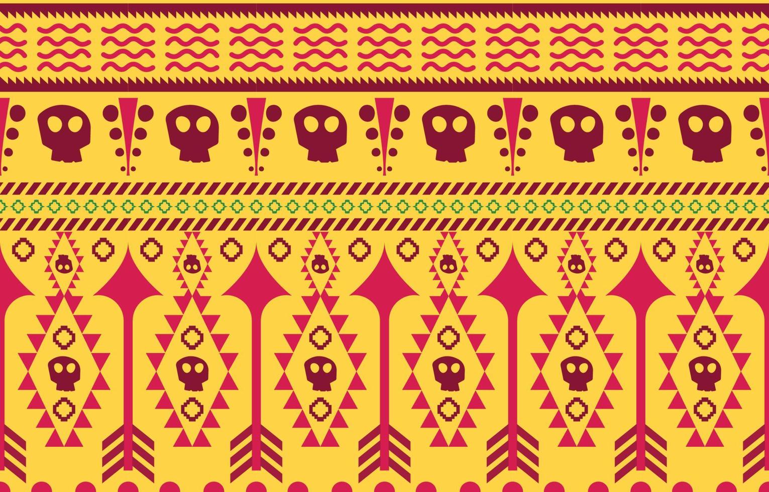 motif ethnique tribal oriental géométrique africain. arrière-plan traditionnel. conception pour tapis, papier peint, vêtements, emballage, batik, tissu, style de broderie d'illustration vectorielle. vecteur