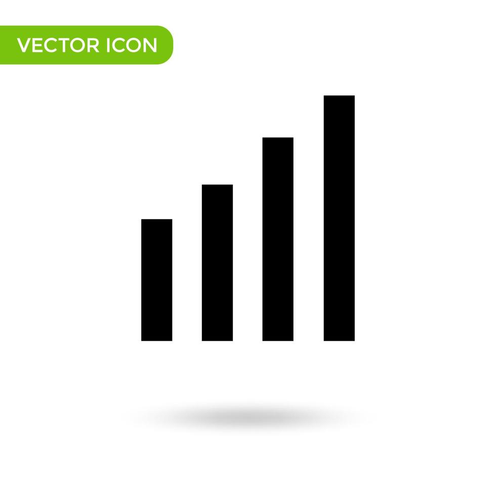 icône de signalisation. icône minimale et créative isolée sur fond blanc. marque de symbole d'illustration vectorielle vecteur
