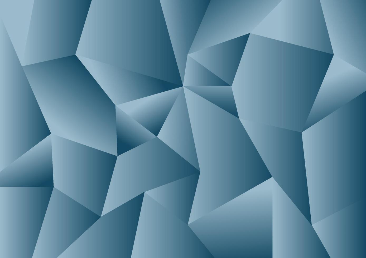 fond graphique d'illustration dégradé de style low poly triangulaire froissé géométrique bleu foncé. conception polygonale vectorielle pour votre entreprise. vecteur