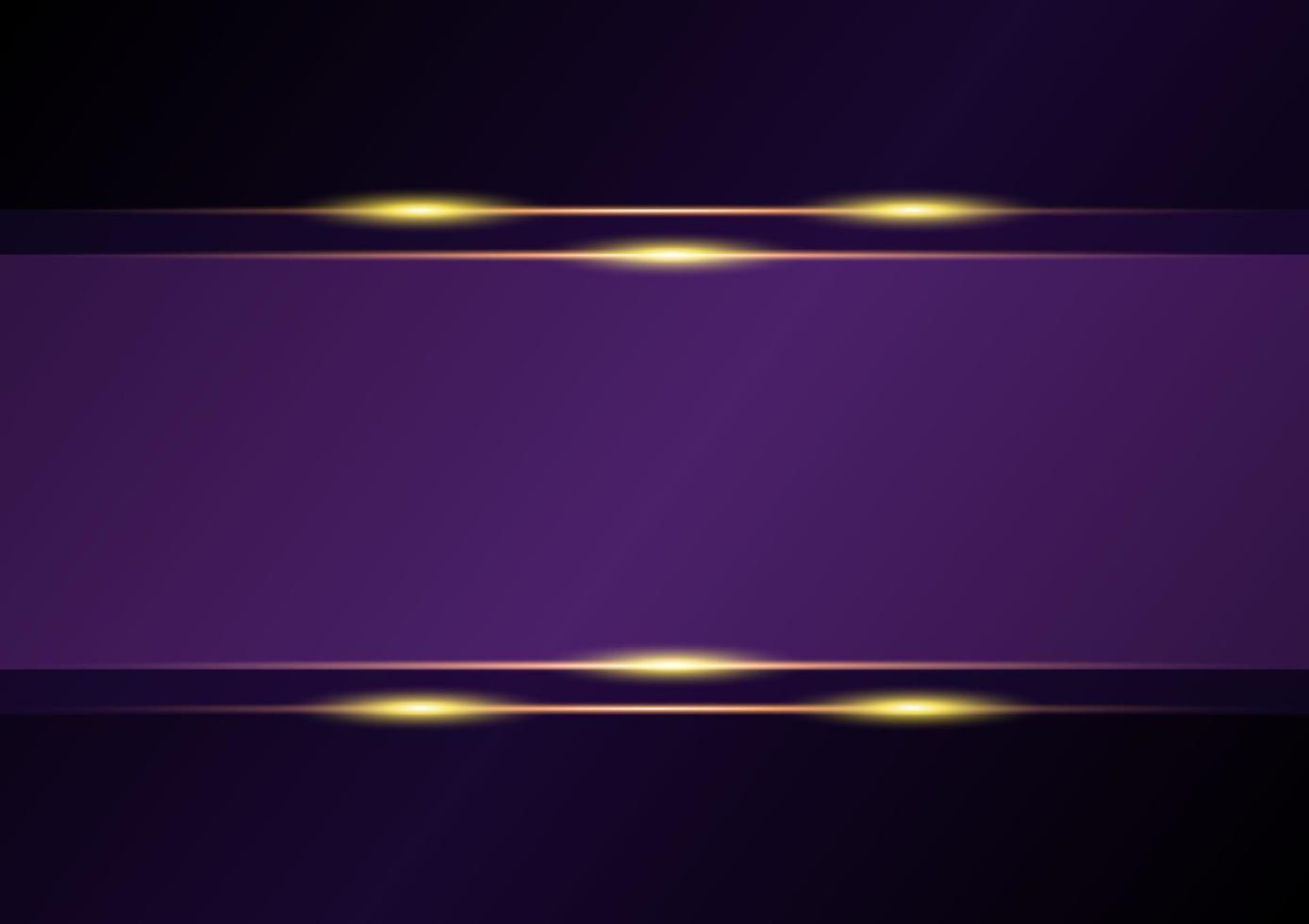 abstrait violet beau vecteur de paillettes dorées
