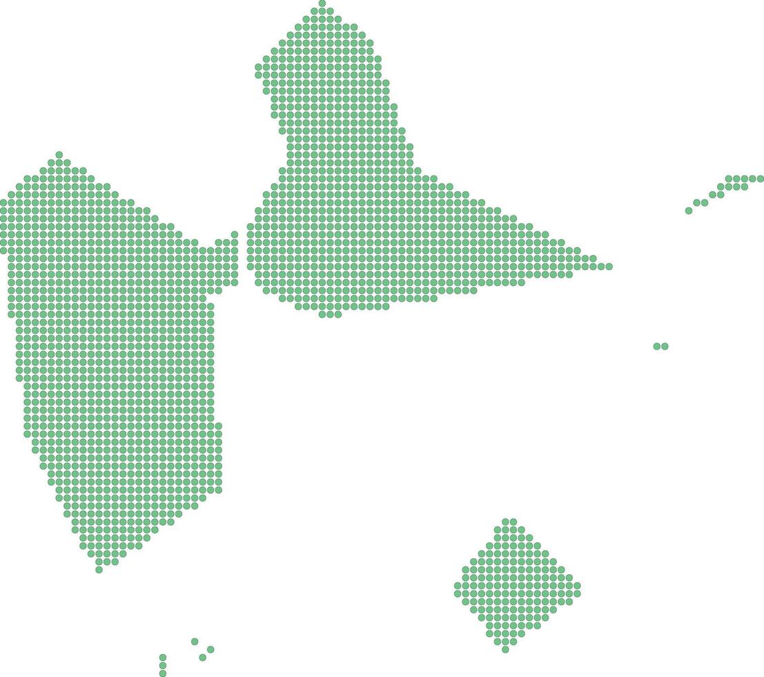 guadalupe carte icône plate symbole illustration vectorielle vecteur