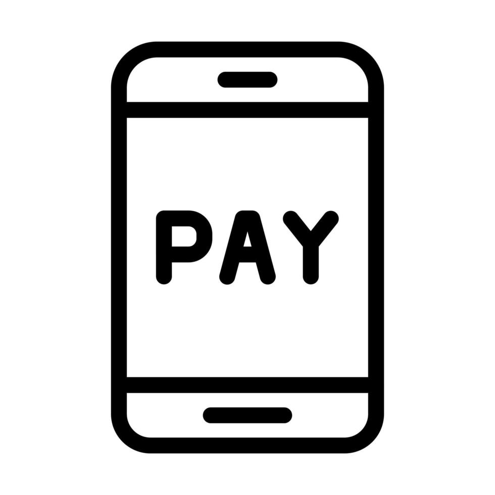 conception d'icône de paiement en ligne vecteur