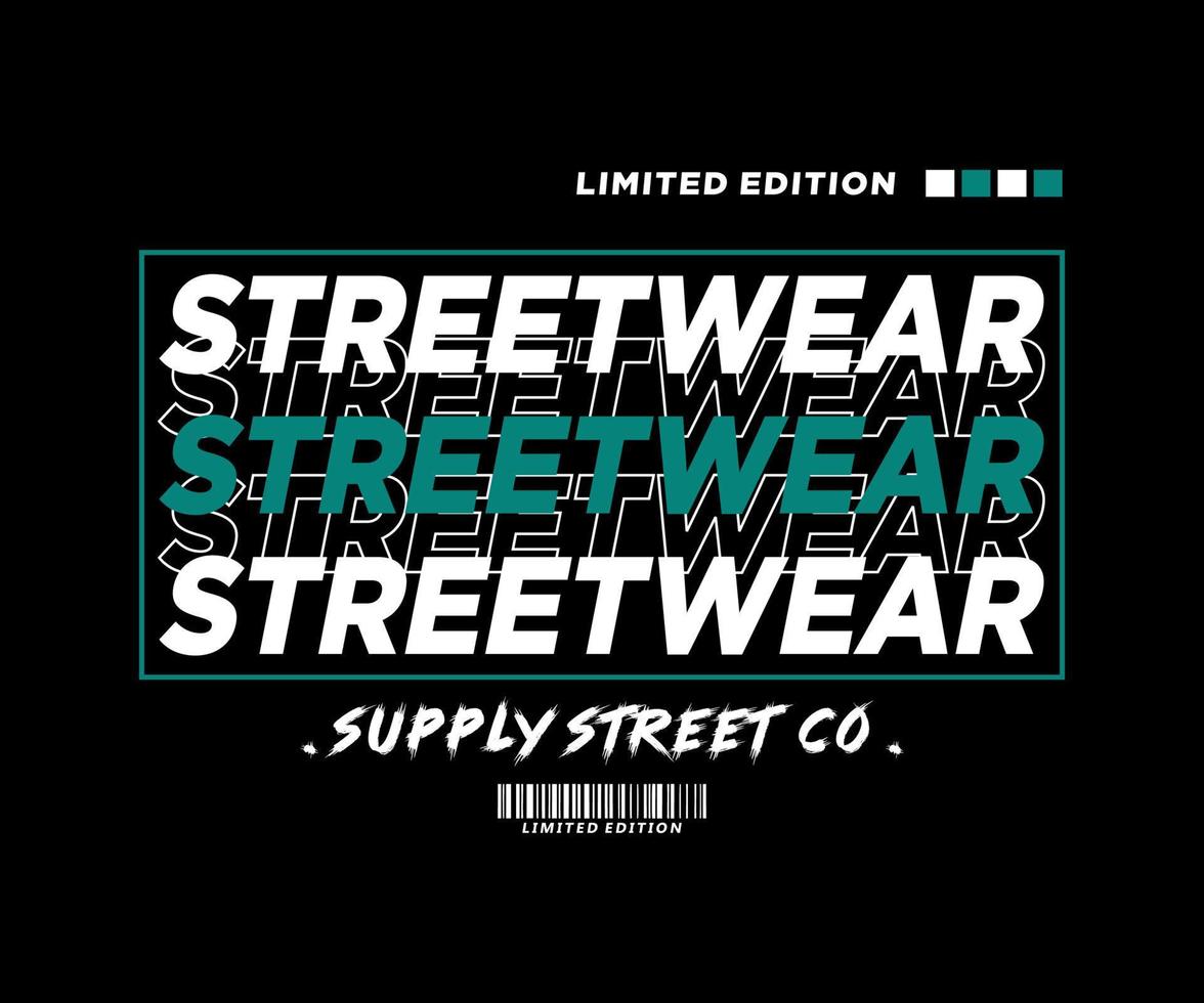 design graphique pour le street wear, la mode vintage et le style urbain vecteur