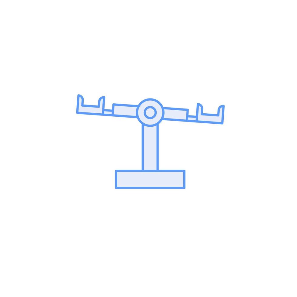 vecteur d'échelle de machine robotique pour la présentation d'icône de symbole de site Web