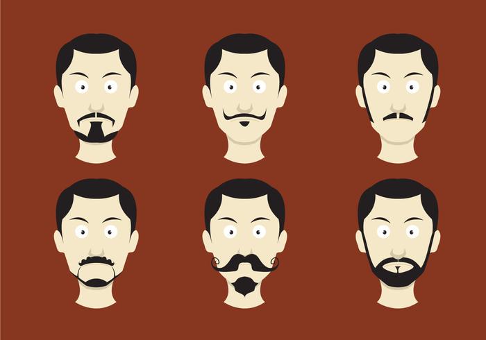Movember Moustache Vectors
