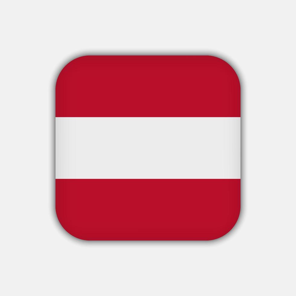 drapeau autrichien, couleurs officielles. illustration vectorielle. vecteur