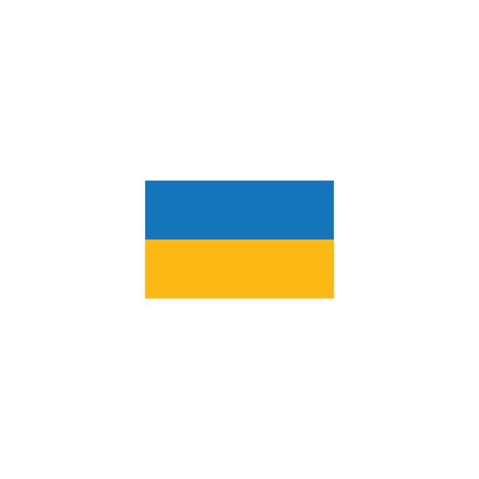 icône de drapeau ukraine vecteur